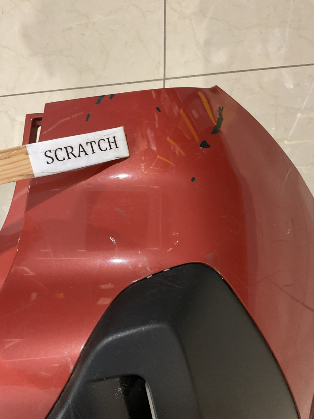 Rear Bumper Cover Orange 2024 Subaru Crosstrek 57704FN601 OEM