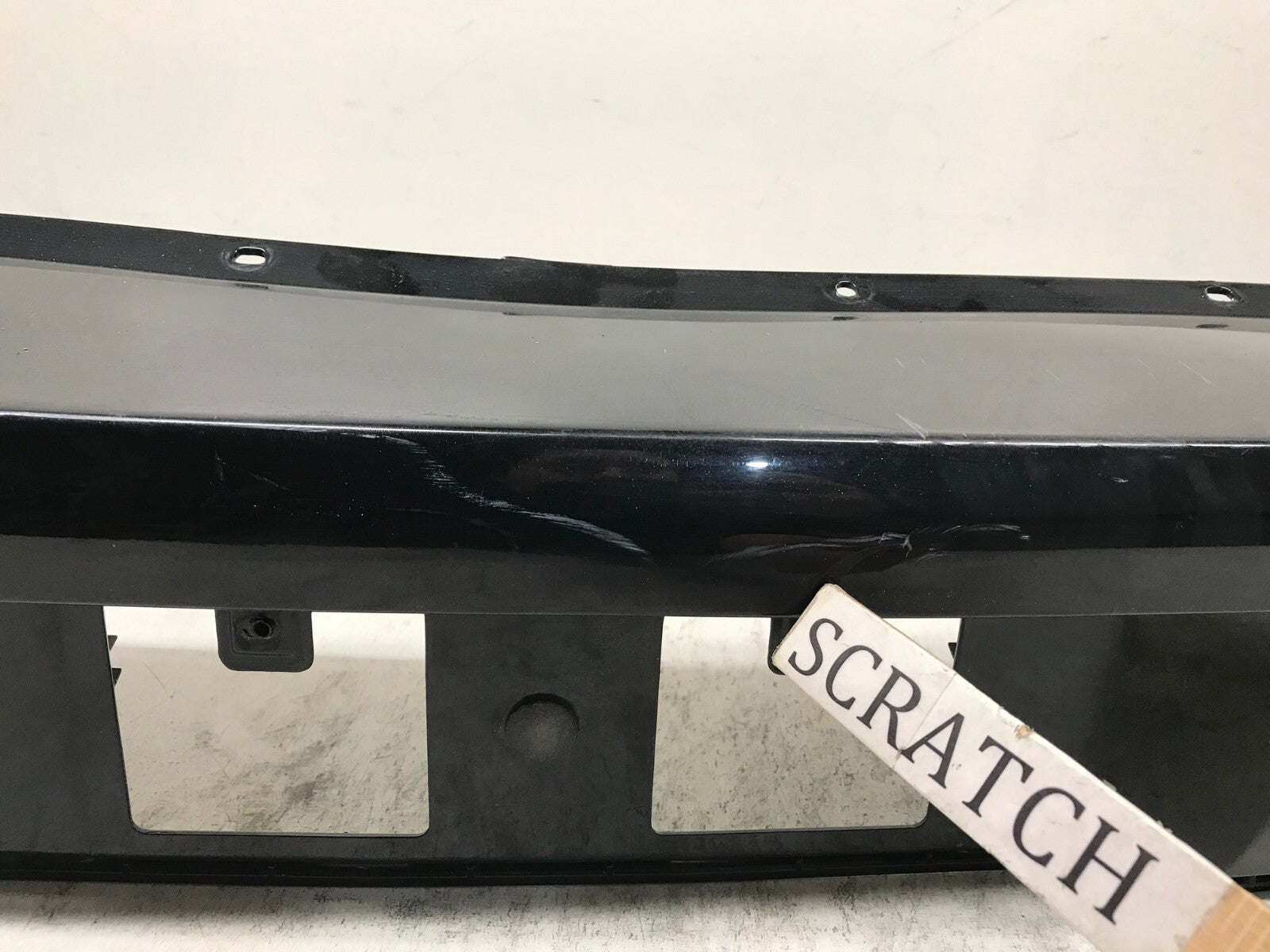 Rear Bumper Cover Gray 2011-2015 Lincoln MKX w/Sensor Holes BA13-17F001-AGW OEM
