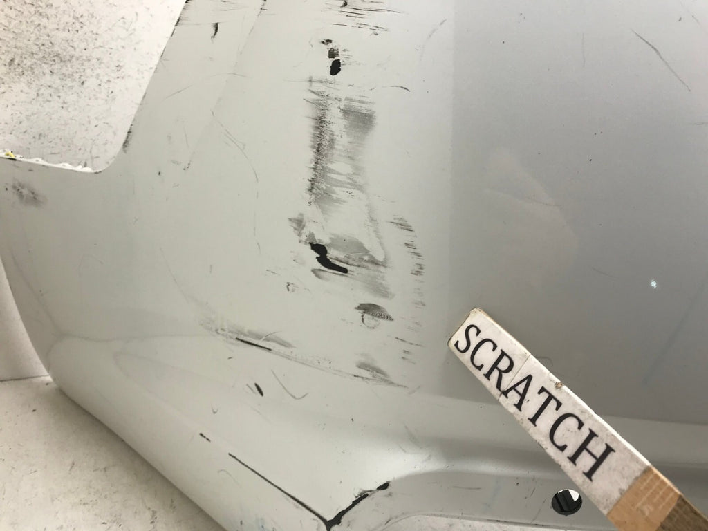 Rear Bumper Cover White Nissan Altima S/SL/SV/SR 2019-2020 w/Sensor Holes OEM