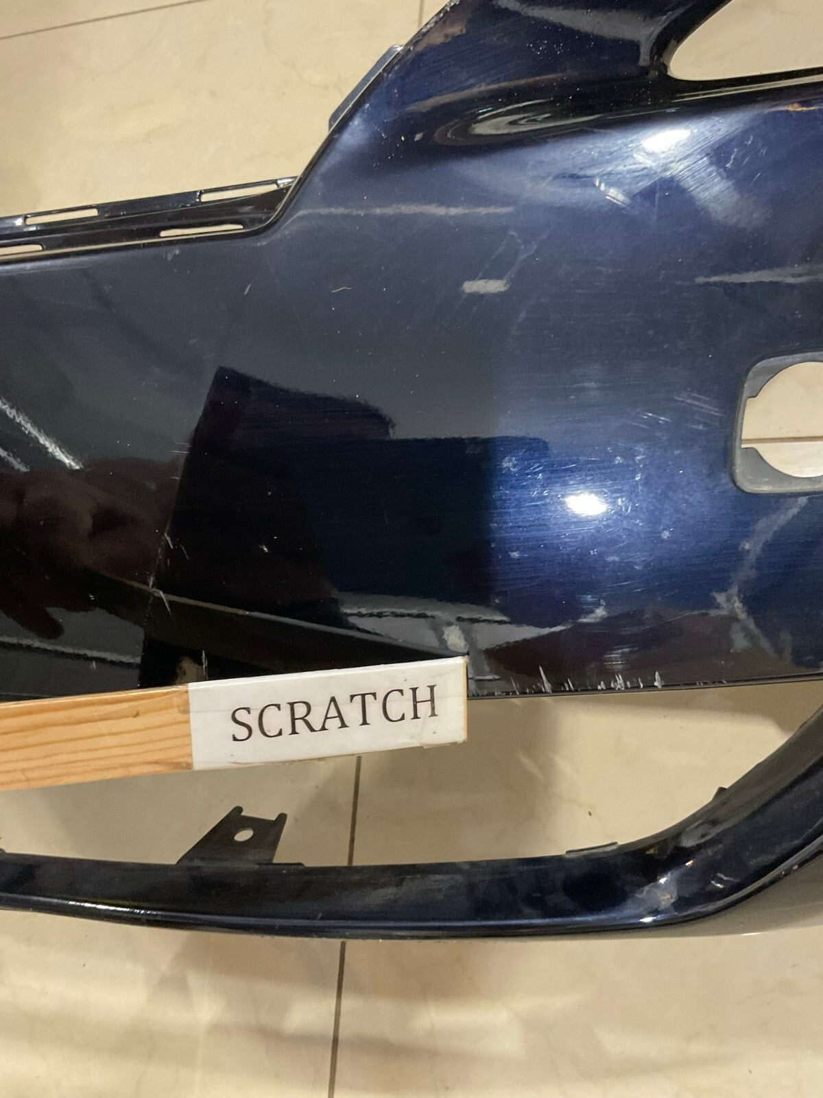Front Bumper Cover Blue 2009-2010 Lexus IS250 IS350 52119-53400 OEM