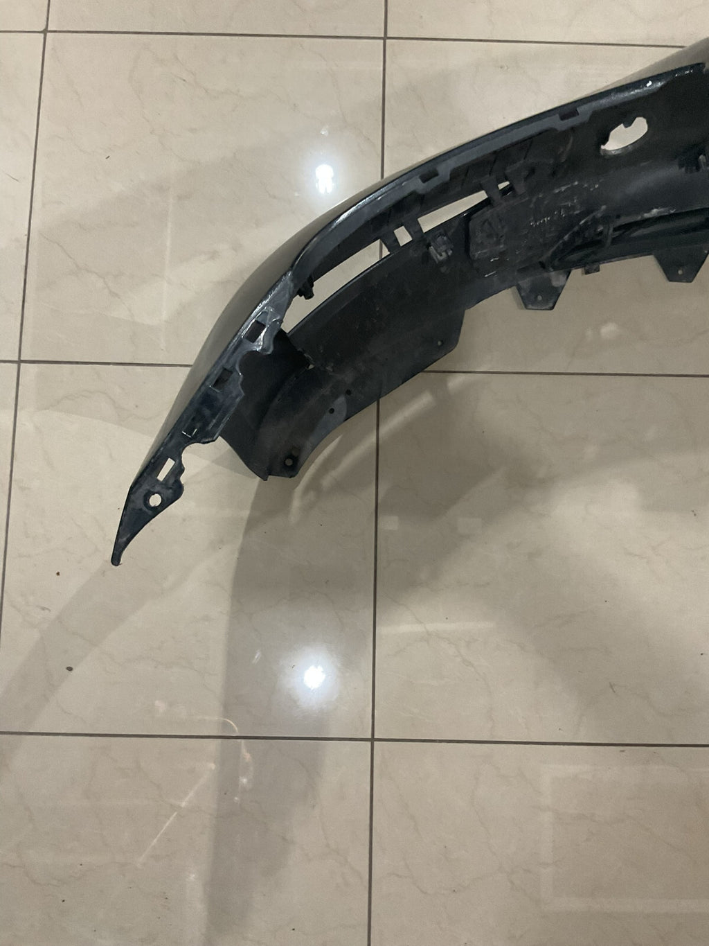 Front Bumper Cover Black 2017-2020 For Tesla Model 3 CAPA
