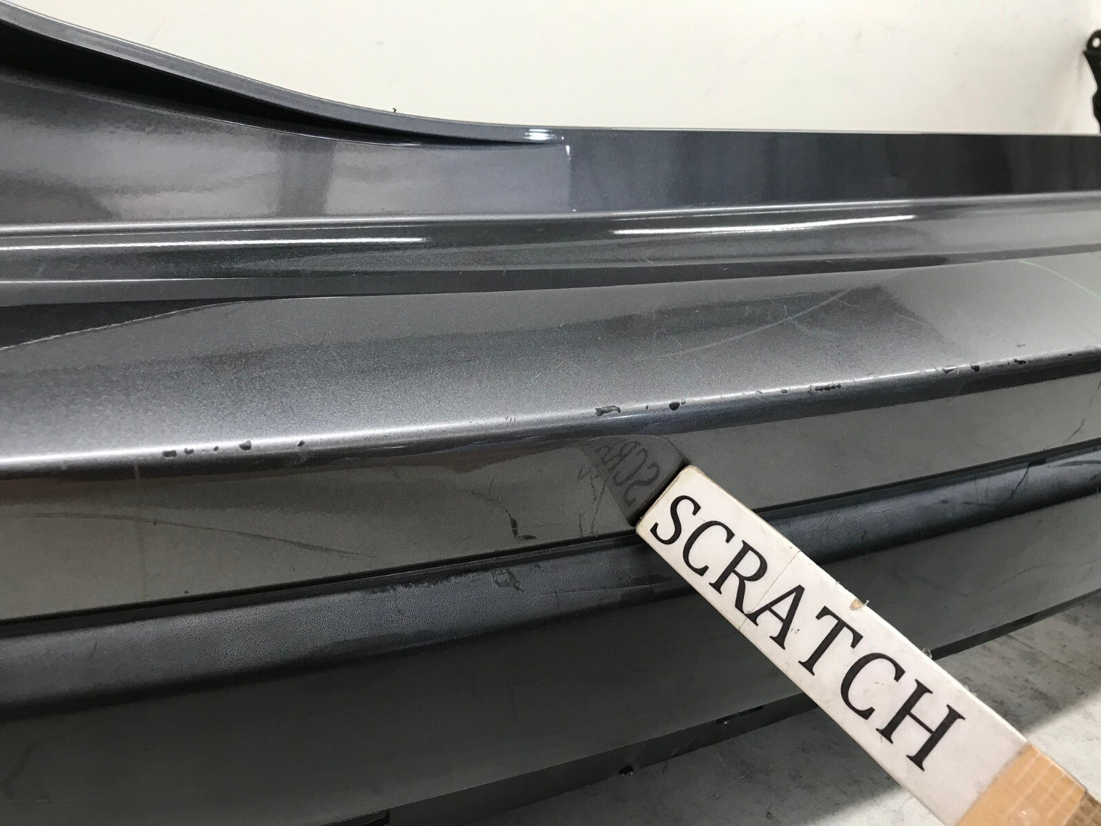 Rear Bumper Cover Gray Nissan Rogue S SL SV Hybrid 17 18 85022-6FL0H OEM