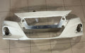 Front Bumper Cover White Nissan Altima 2019 2020 2021 62022+6CA0H OEM