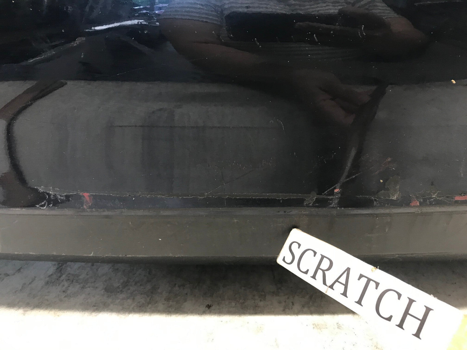 Rear Bumper Cover Blue Mazda 3 Saloon 2014-2016 BHN1-50221 OEM