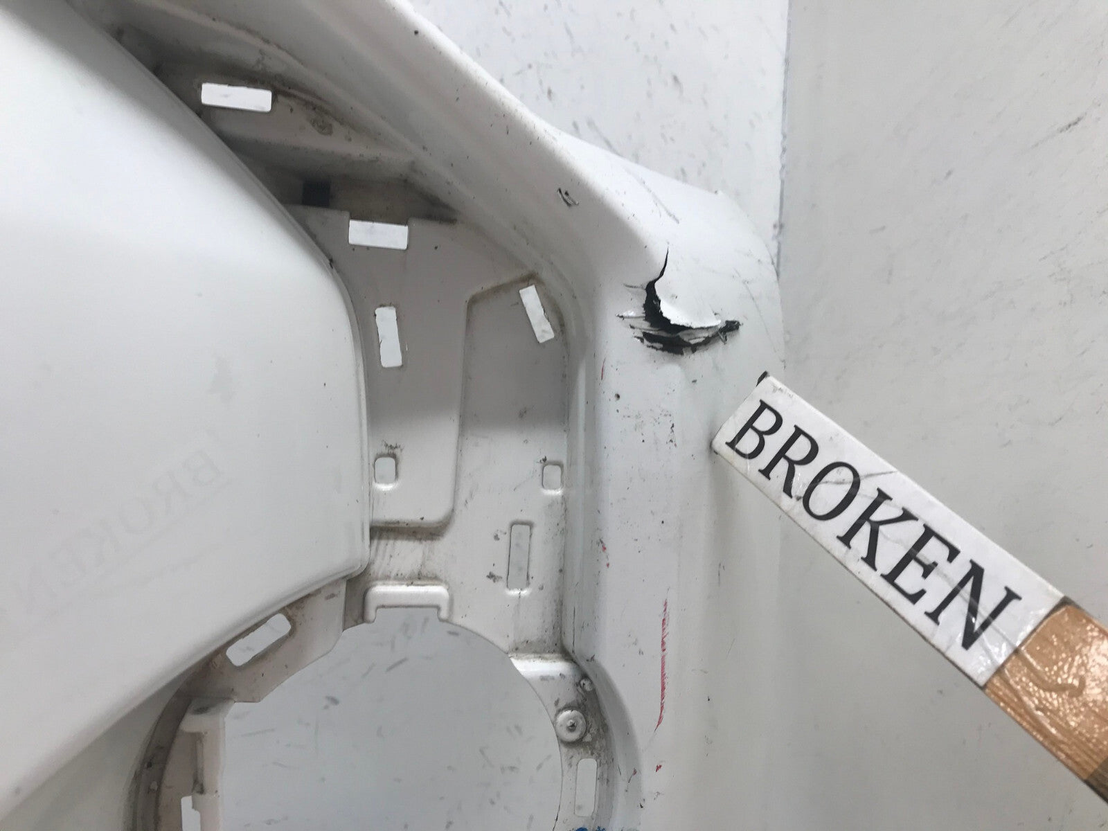 Front Bumper Cover White 2014-2023 Toyota 4Runner SR5 Base 52119-35210 OEM