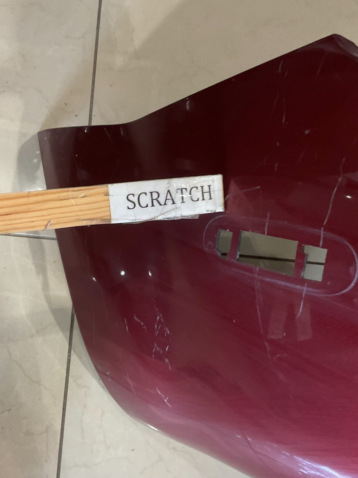 Rear Bumper Cover Red 2009 2010 11 12 13 14 2015 Mazda MX-5 Miata nf79+50221 OEM