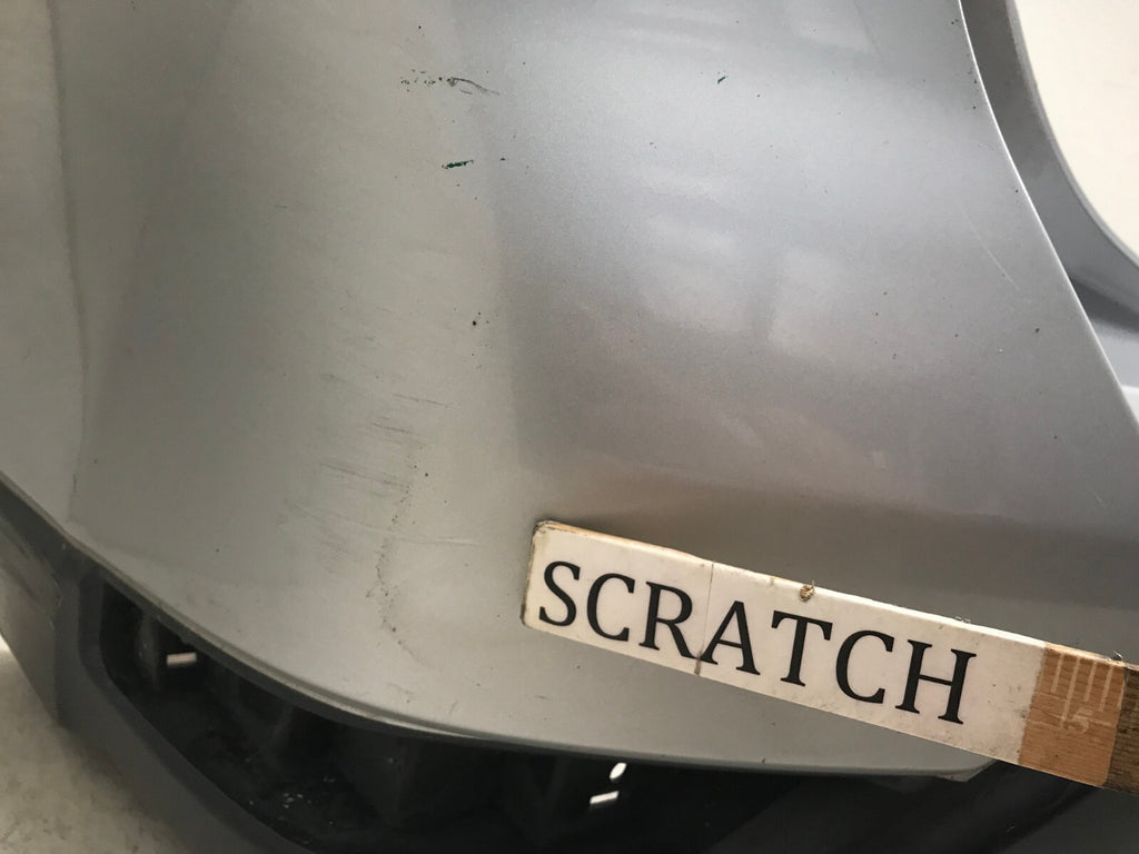 Rear Bumper Cover Silver 2017-2018 Nissan Rogue S/SL/SV/Hybrid 85022-6FL0H OEM