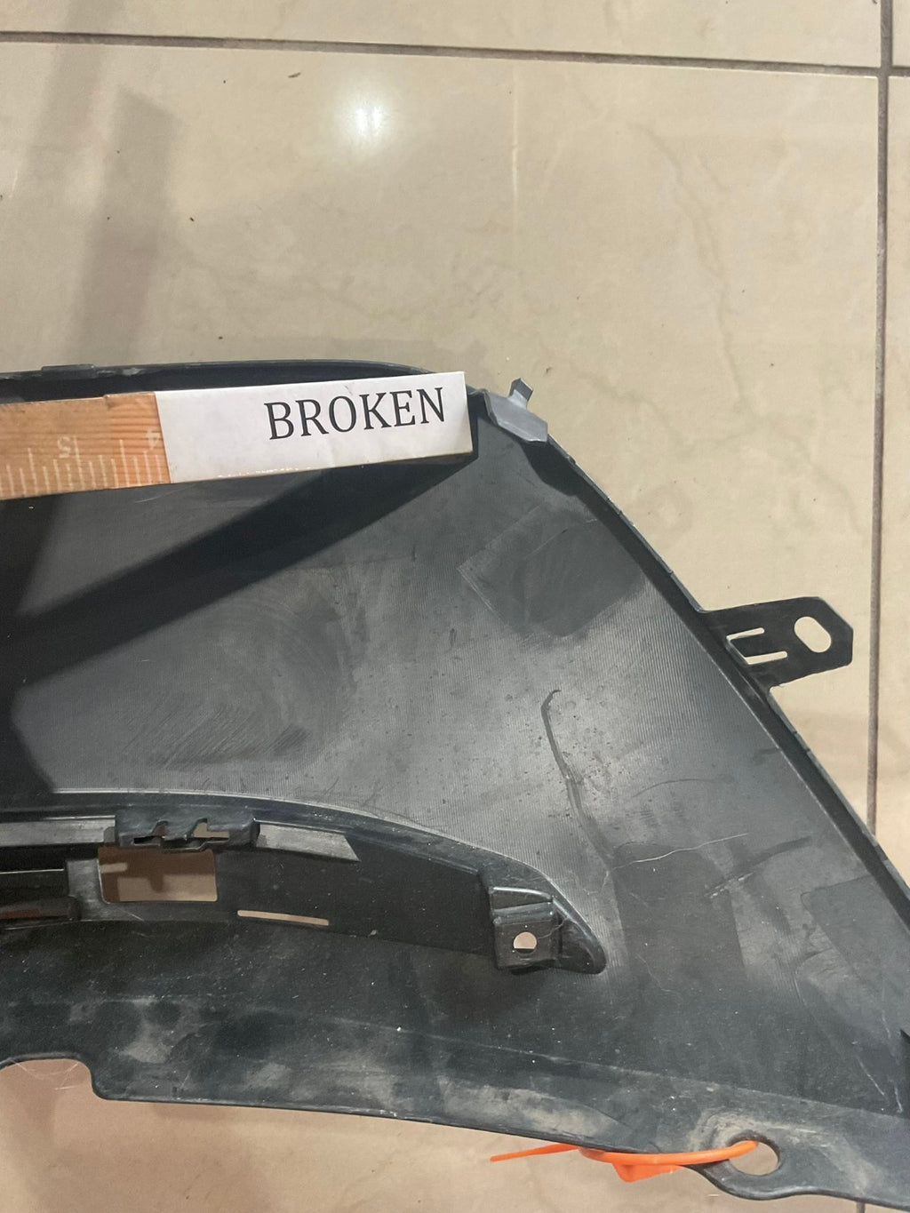 Rear Lower Bumper Cover valance Black 20-22 Toyota Corolla LE LX 52169+12150 OEM