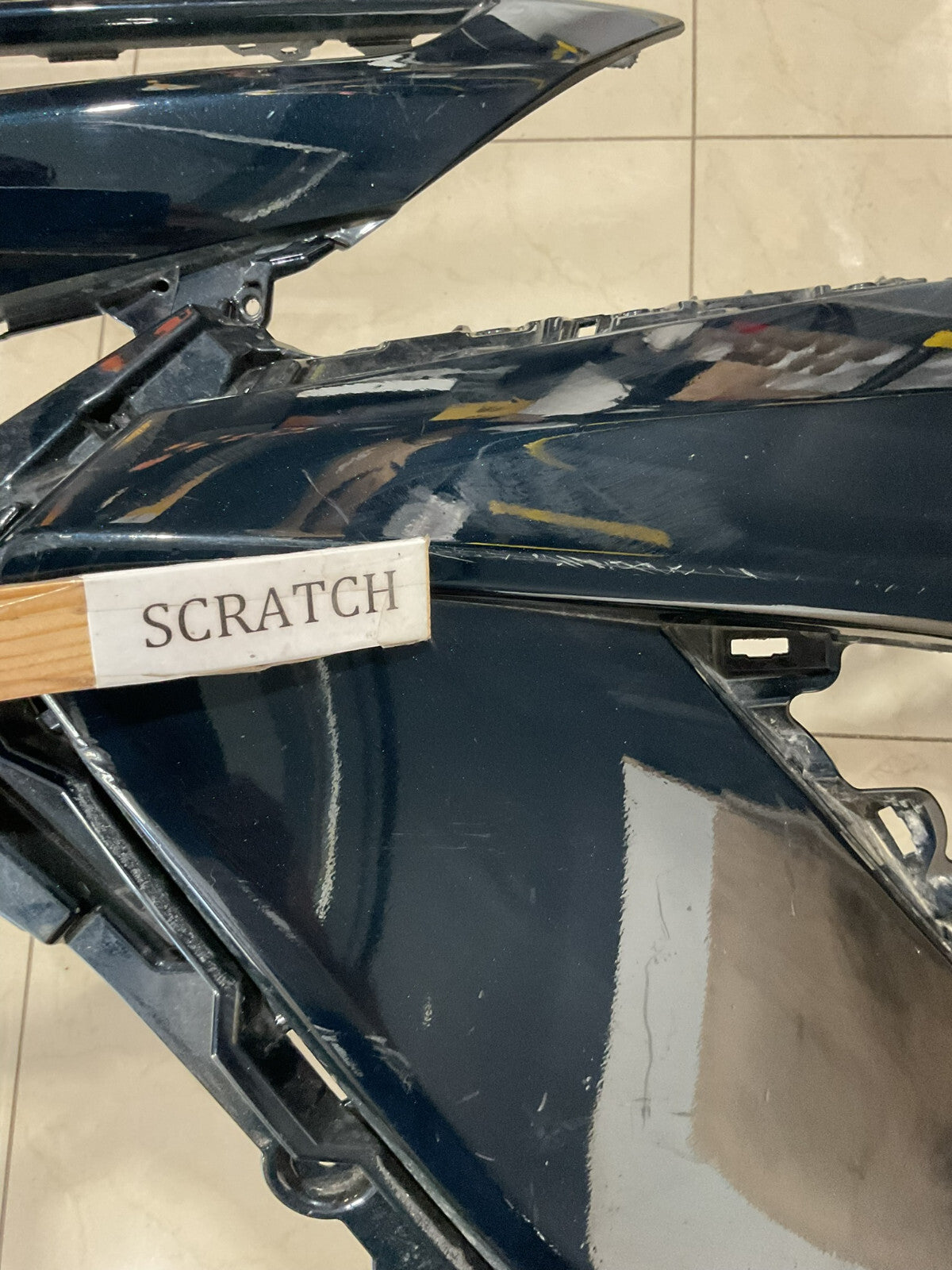 Front Bumper Cover Blue 2021-2023 Toyota Camry SE/XSE/Hybrid SE 52119-06E20 OEM