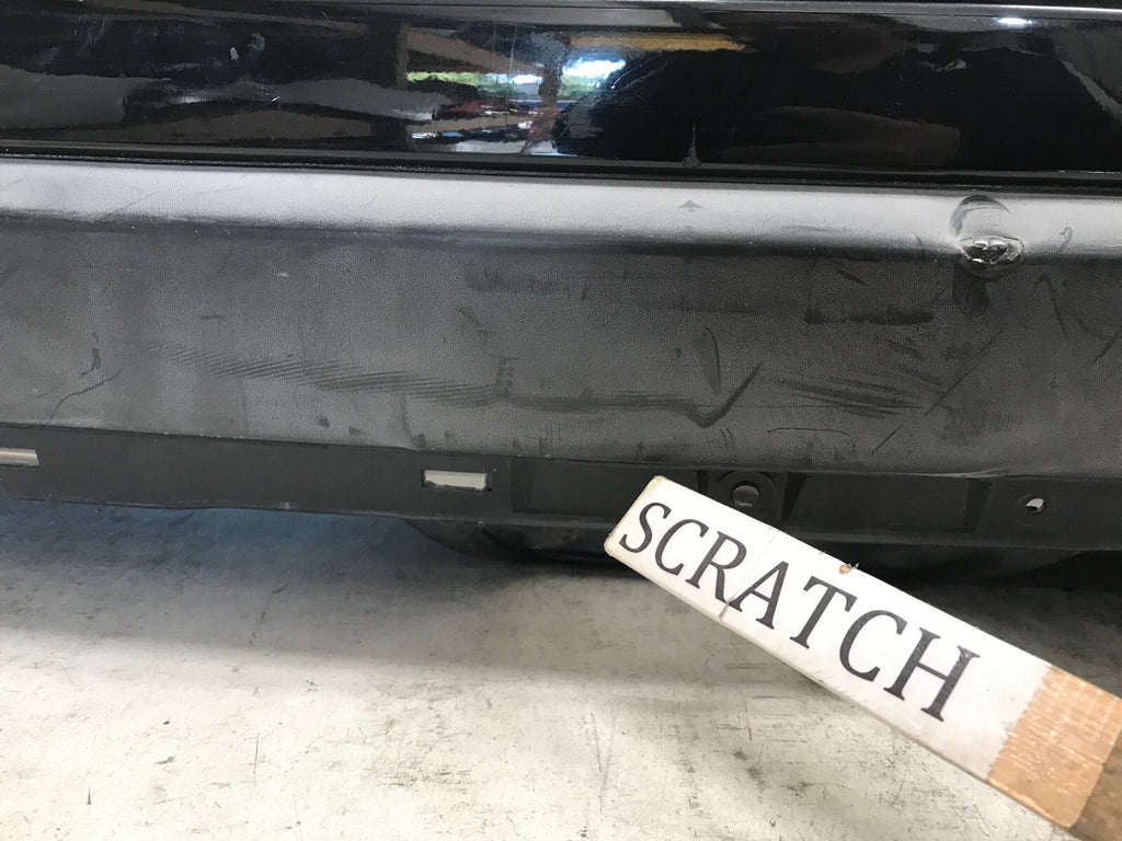 Rear Bumper Cover Black 2017-2018 Nissan Rogue S/SL/SV/SV Hybrid 85022-6FR0H OEM