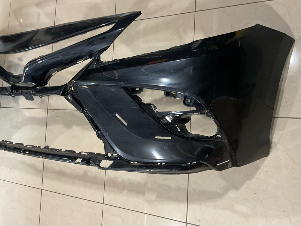 Front Bumper Cover Black Toyota Camry 2018 2019 2020 CAPA
