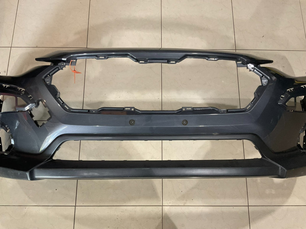 Front Bumper Cover Grey/Blue 2024 Subaru XV Crosstrek 57704fn200 OEM