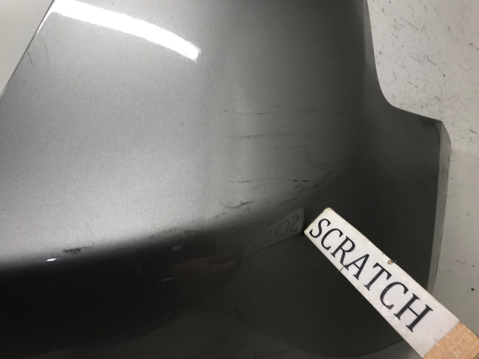 Rear Bumper Cover Gray Nissan Rogue Select SL SV S 2014 2015 85022-JM04H OEM