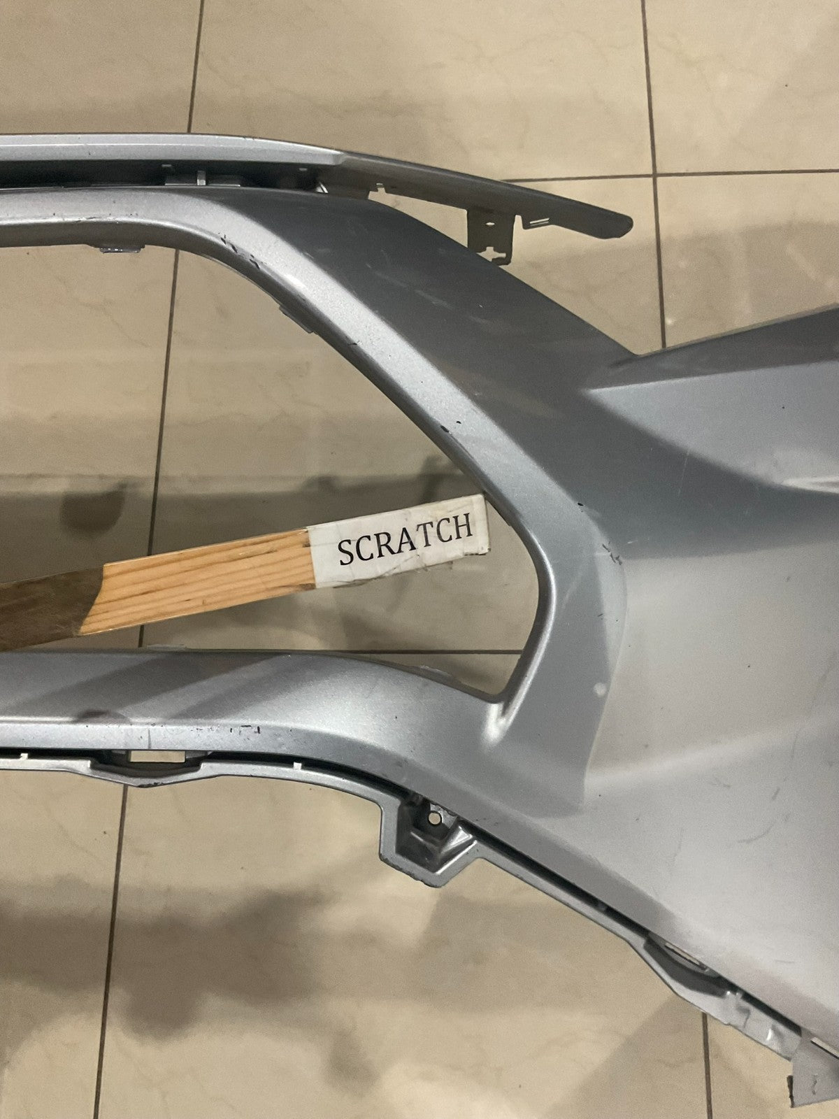Front Bumper Cover Silver Toyota RAV4 2019-2021 52119+0r200 OEM