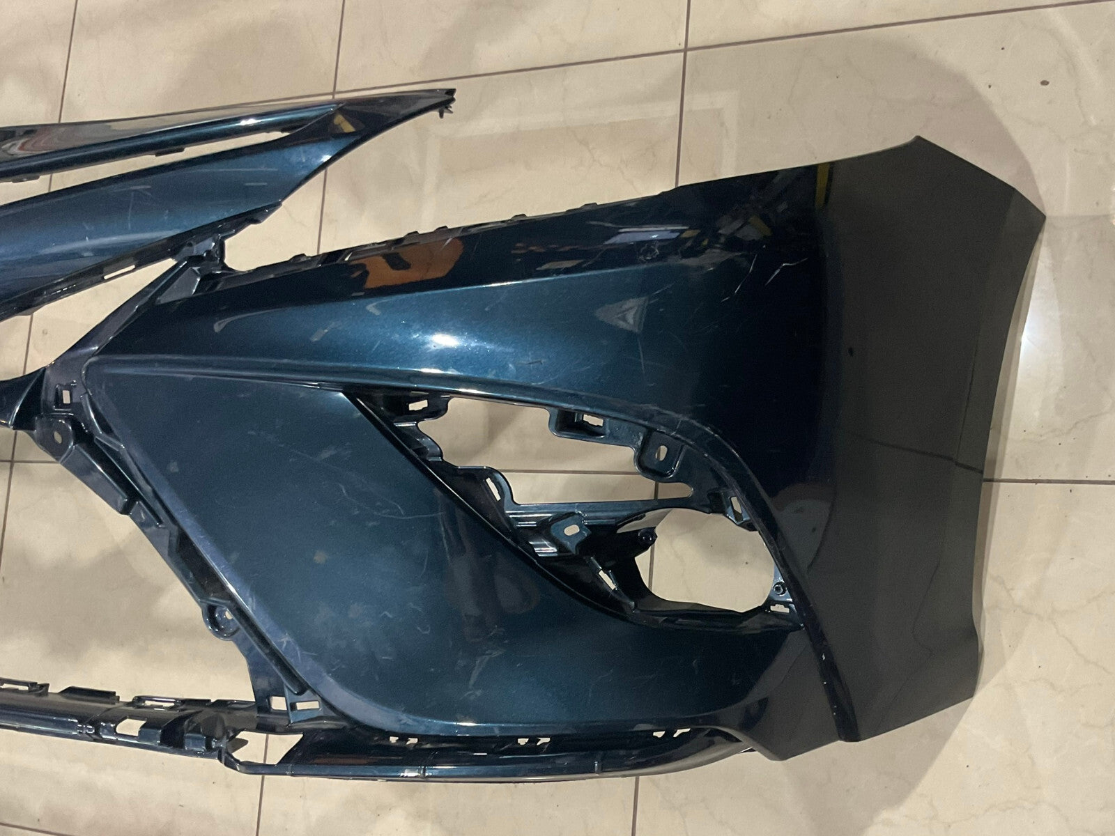 Front Bumper Cover Blue 2021-23 Toyota Camry SE/XSE/Hybrid SE 52119+06E20 OEM