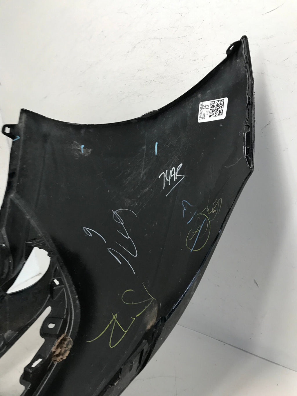 Front Bumper Cover Toyota Camry SE XSE Hybrid SE Black 18 2019 52119-06E20 OEM4