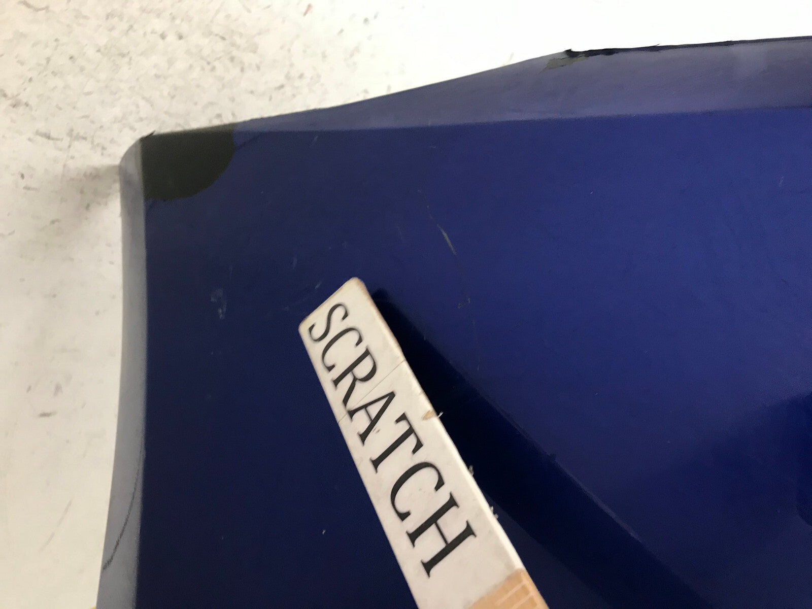 Rear Bumper Cover Lexus IS250 IS350 IS300 IS200T w/Sens Holes Blue 14-2016 CAPA
