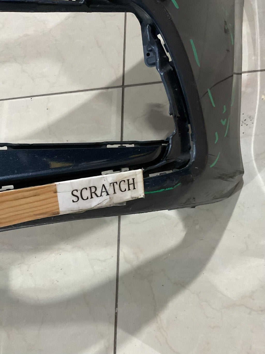 Front Bumper Cover Blue 2019-2020 Honda Insight 71101 txm a000 OEM
