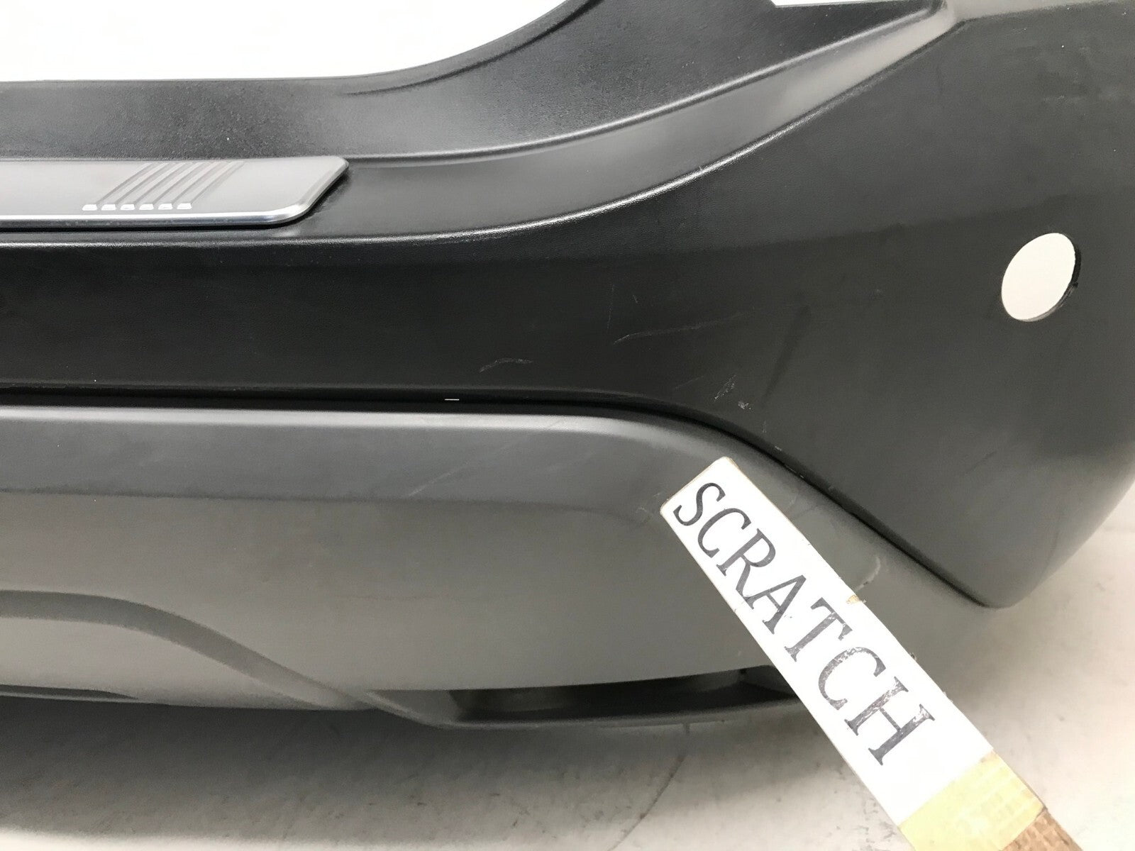 Rear Bumper Cover Black 2019-2020 Toyota RAV4 Adv w/Sensor Holes 52159-0R170 OEM