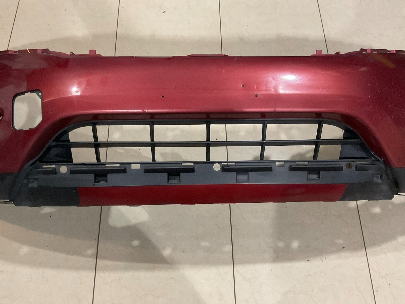 Front Bumper Cover Red Nissan Pathfinder S SL SV 2013-2016 62022+3ka0a OEM