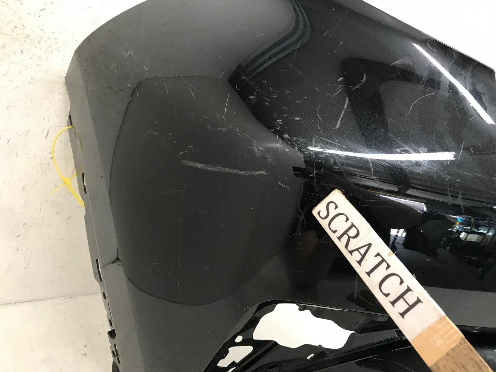 Rear Upper Bumper Cover Toyota C-HR Limited 4 Cyl Black 2019 52159-10300 OEM3