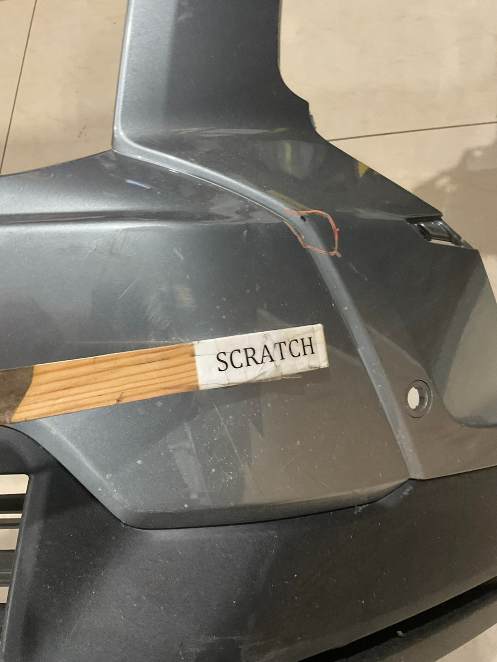 Front Bumper Cover Grey Chevrolet Traverse 2025 CAPA