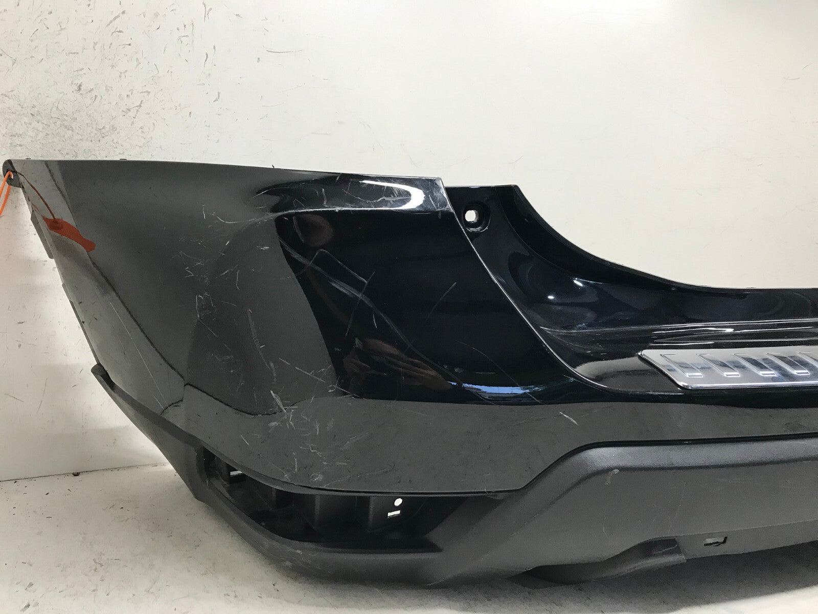 Rear Bumper Cover Black Nissan Rogue S/SL/SV/SV Hyb 2017 2018 85022-6FL0H OEM