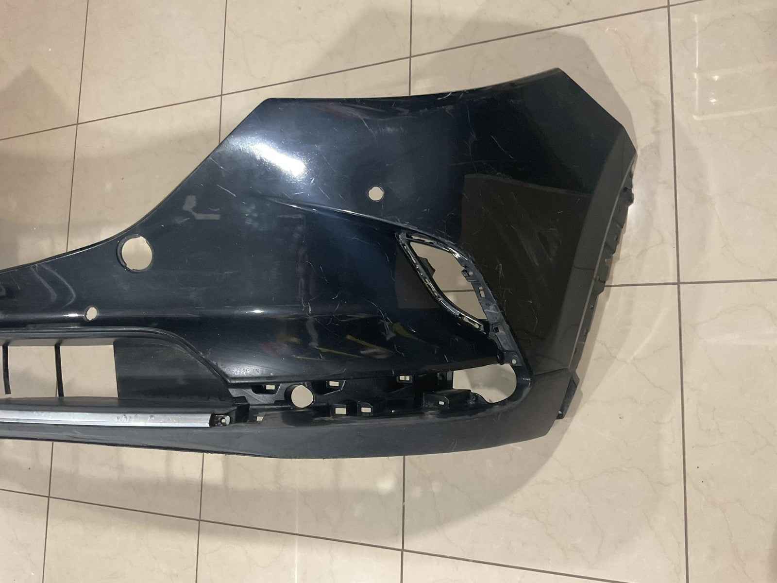 Front Bumper Cover Black 2016-2019 Mazda CX-9 CX9 Sport tk48+50031 OEM