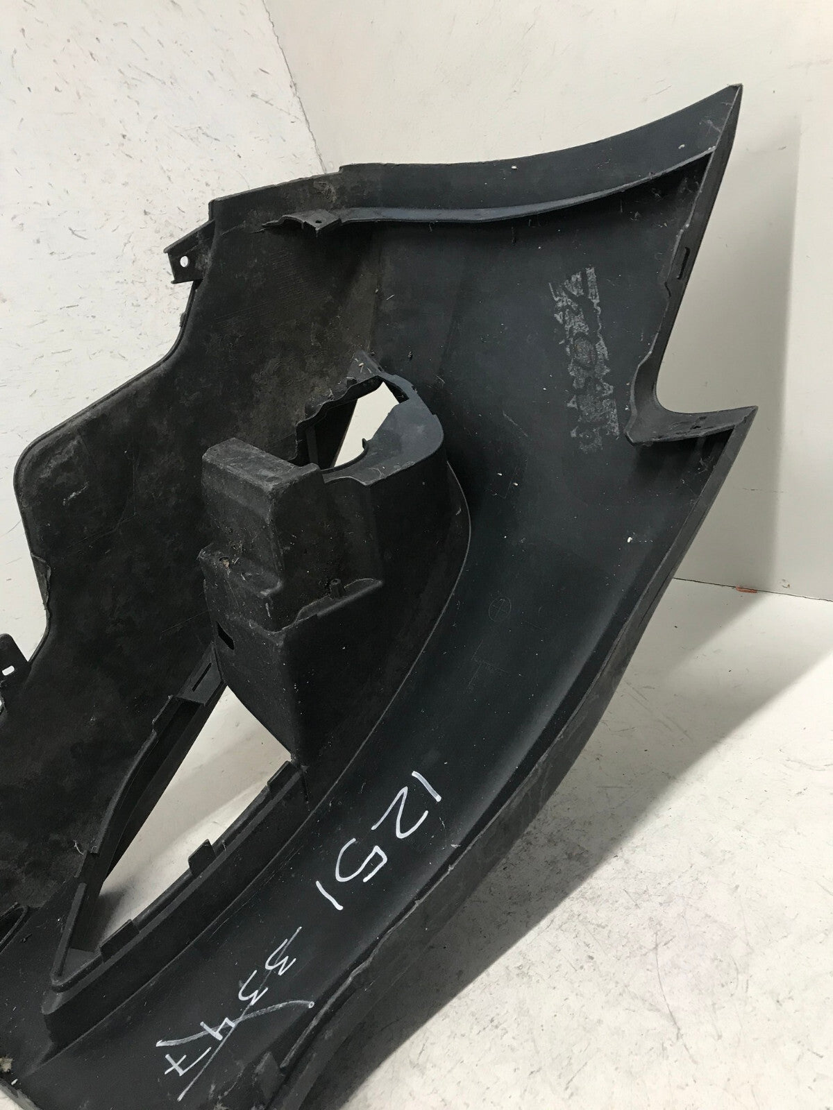 Front Bumper Cover Black 2013-2016 Audi A4 8K0807437 OEM