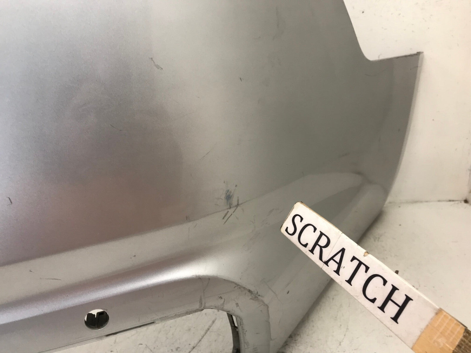 Rear Bumper Cover Nissan Altima S SV SL SR VC Turbo w/Sns Holes Silver 19 20 OEM