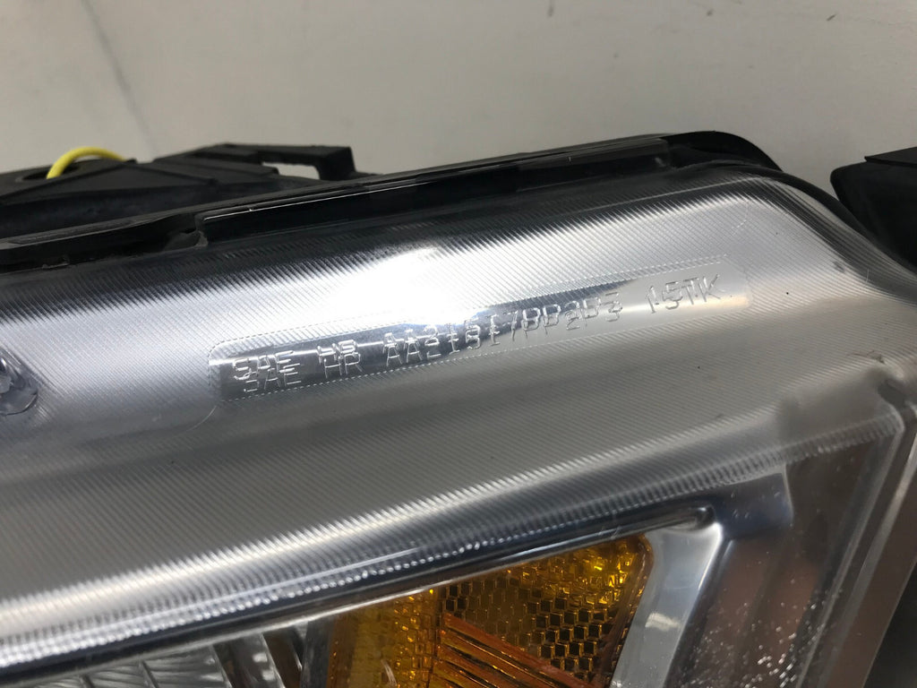Headlight Damaged Halogen RH Passenger Ford F150 2015 2016 2017 FL34-13005-A OEM