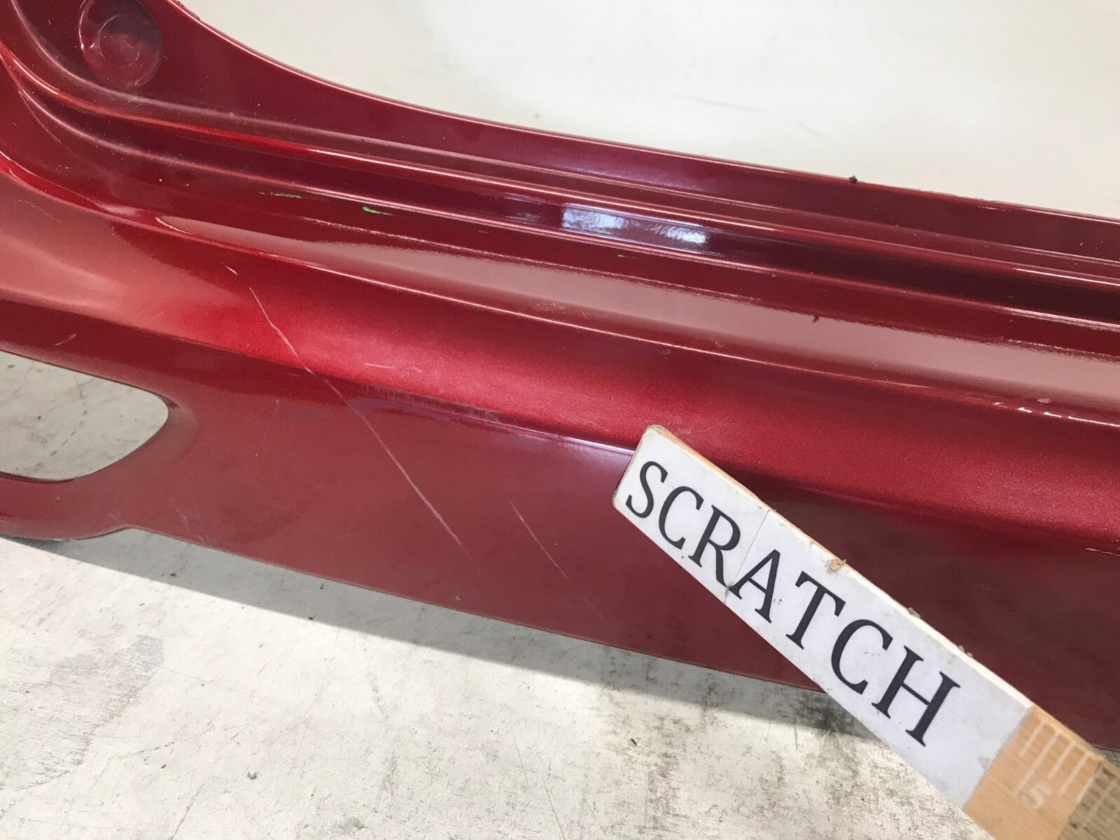 Rear Bumper Cover Red Kia Sportage EX LX SX Turbo 2017 2018 86611-D9000 OEM
