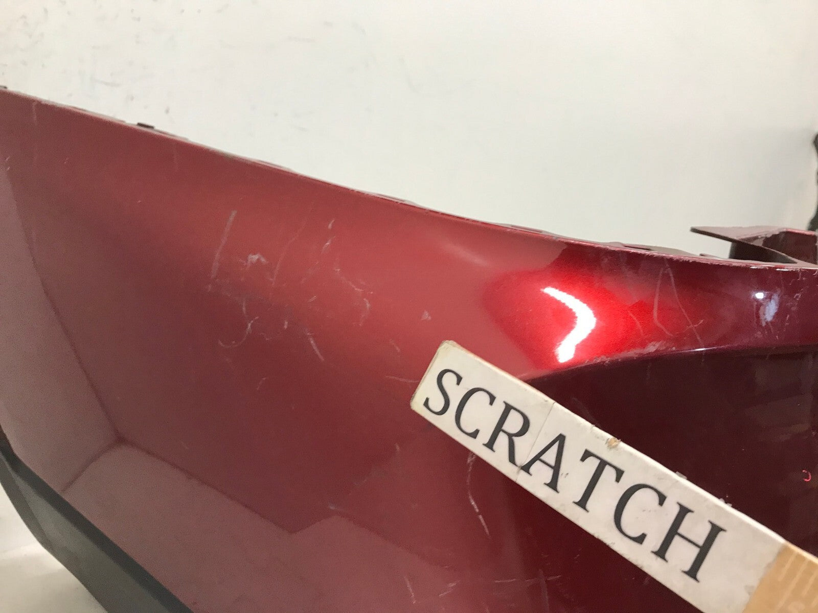 Rear Bumper Cover Red Nissan Rogue S SL SV SV Hybrid 17 18 85022-6FL0H OEM