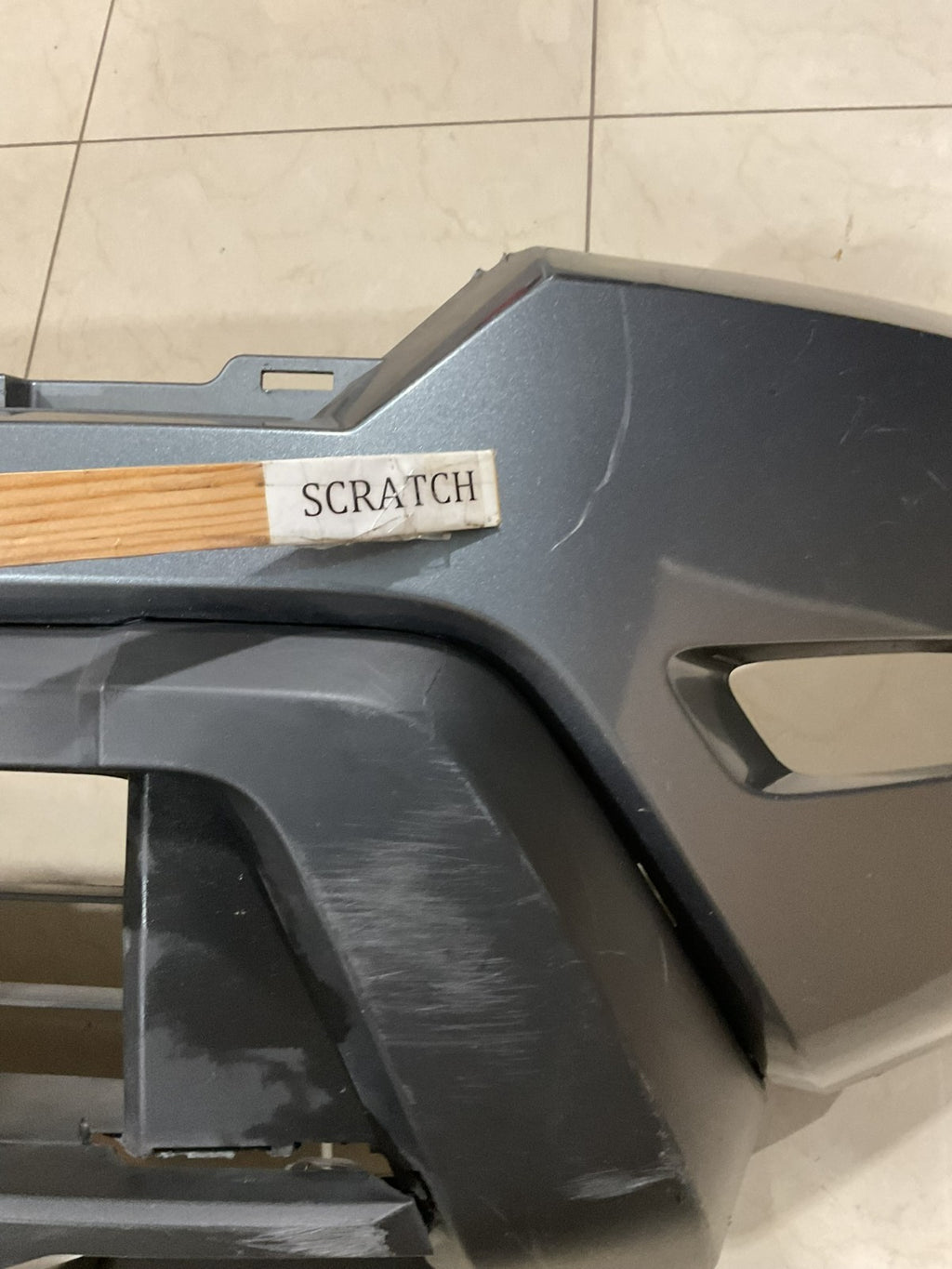 Front Bumper Cover Grey 2021-2024 Nissan Frontier 62022 9bu0h OEM