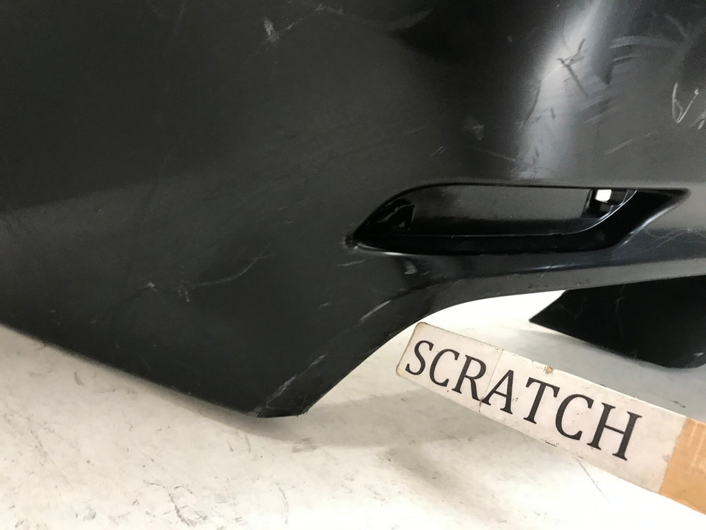 Rear Bumper Cover Unpainted 18-21 Toyota Camry SE/XSE/Hybrid w/Sensor Holes OEM