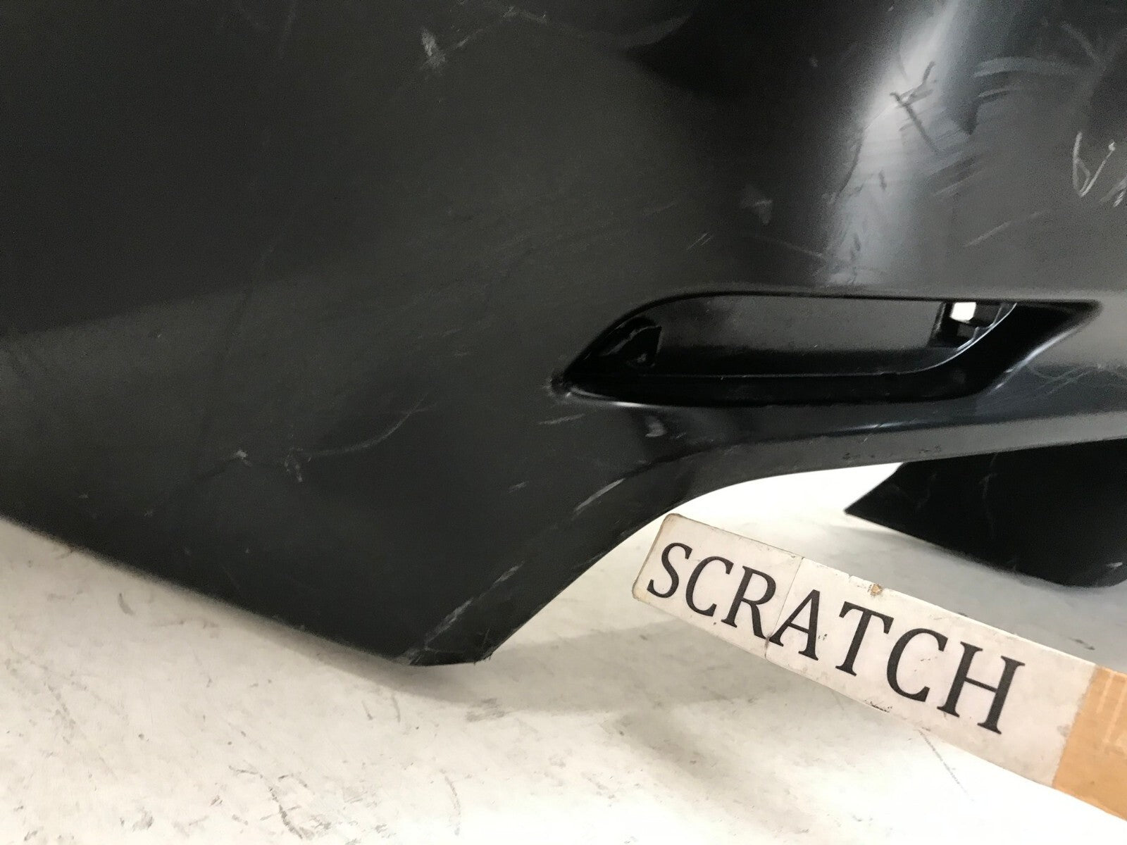 Rear Bumper Cover Unpainted 18-21 Toyota Camry SE/XSE/Hybrid w/Sensor Holes OEM