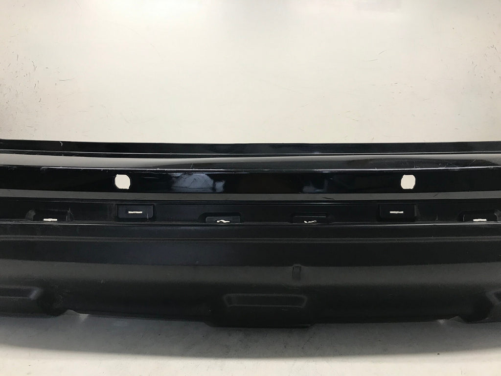 Rear Bumper LOCAL Nissan Pathfinder SV Platinum w/Sensor Holes Black 17 2018 OEM