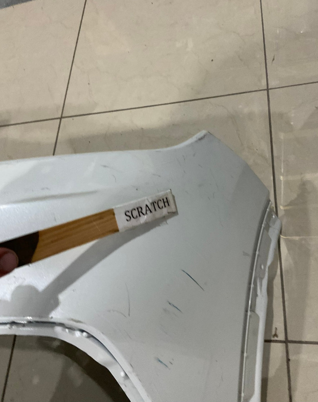 Front Bumper Cover White 2023 2024 2025 Honda HR-V LX / Sport CAPA