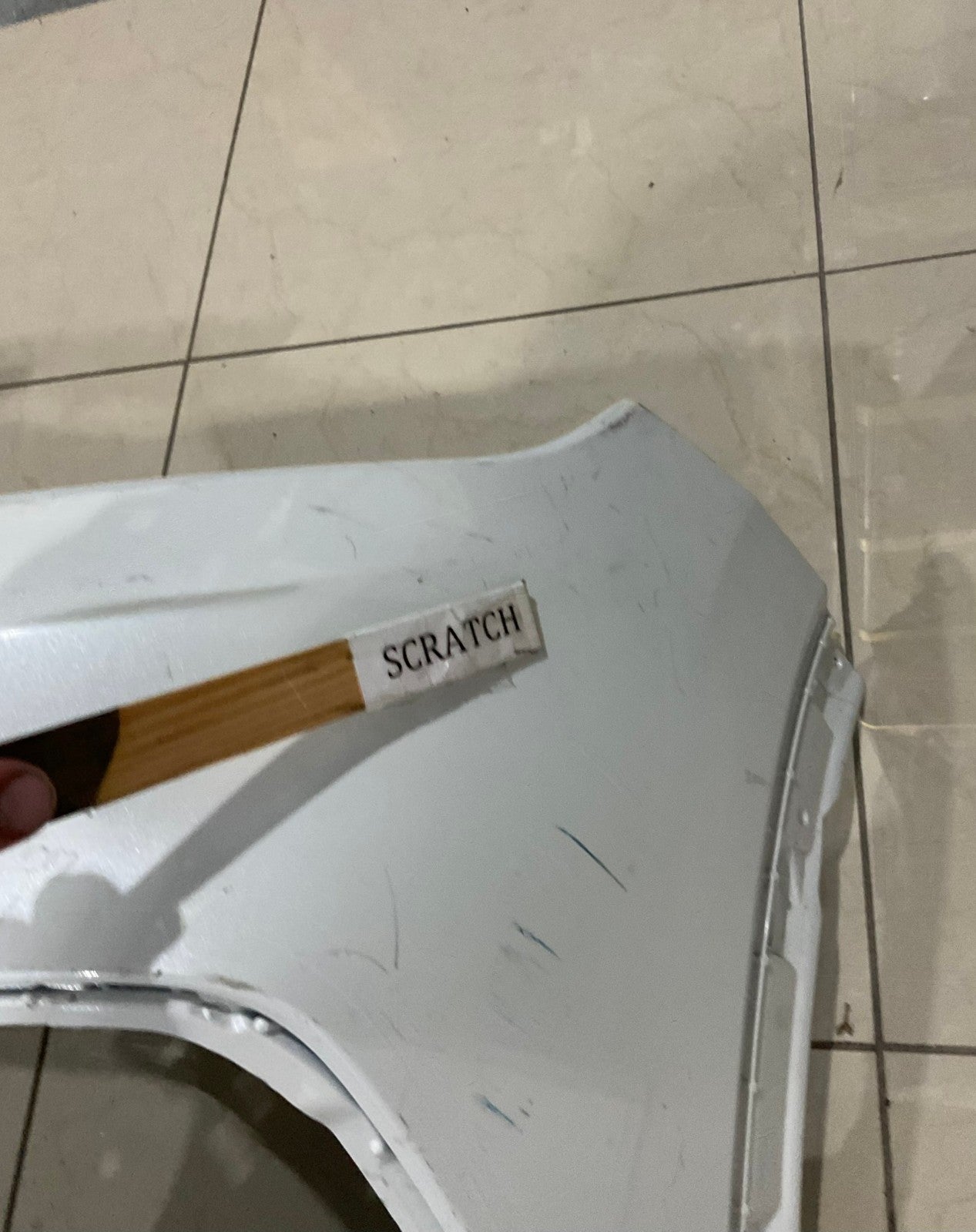 Front Bumper Cover White 2023 2024 2025 Honda HR-V LX / Sport CAPA