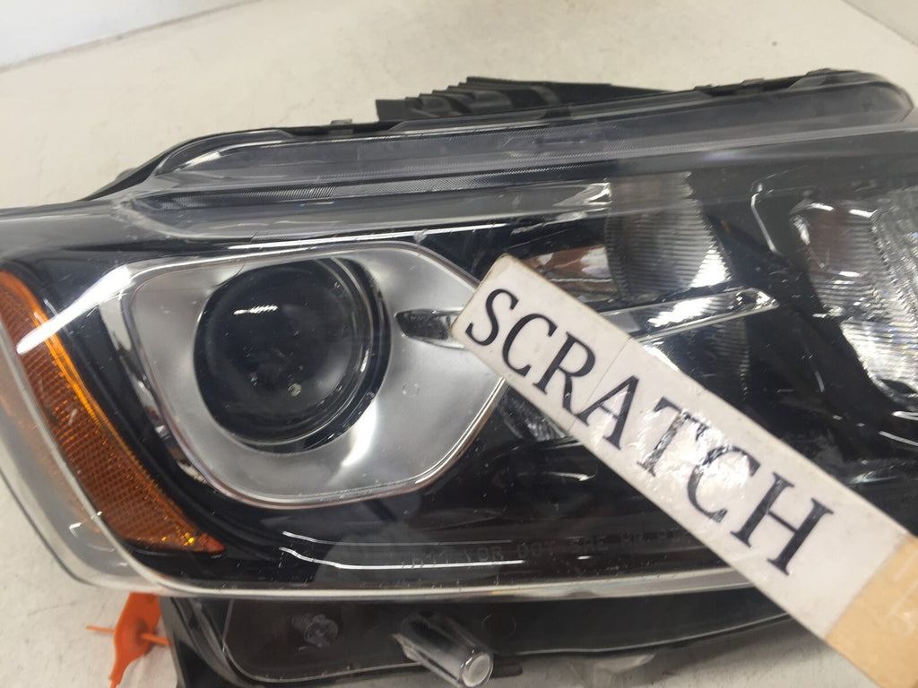 Headlight Damaged Passenger RH Jeep Grand Cherokee 2014 2015 68236108AC OEM2