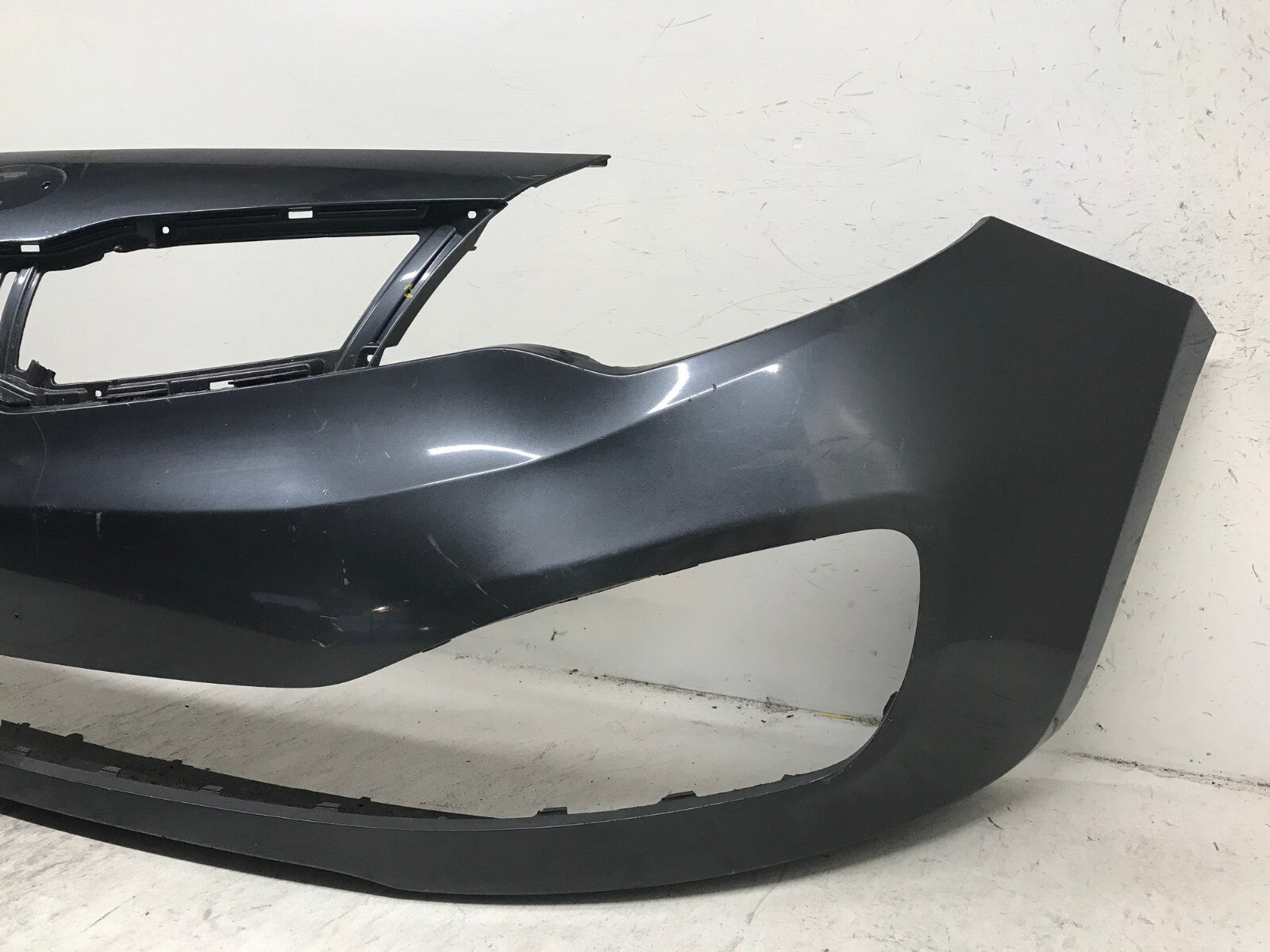 Front Bumper Cover Gray 2012-2015 Kia Rio Sedan LX SX EX 86511-1W000 OEM