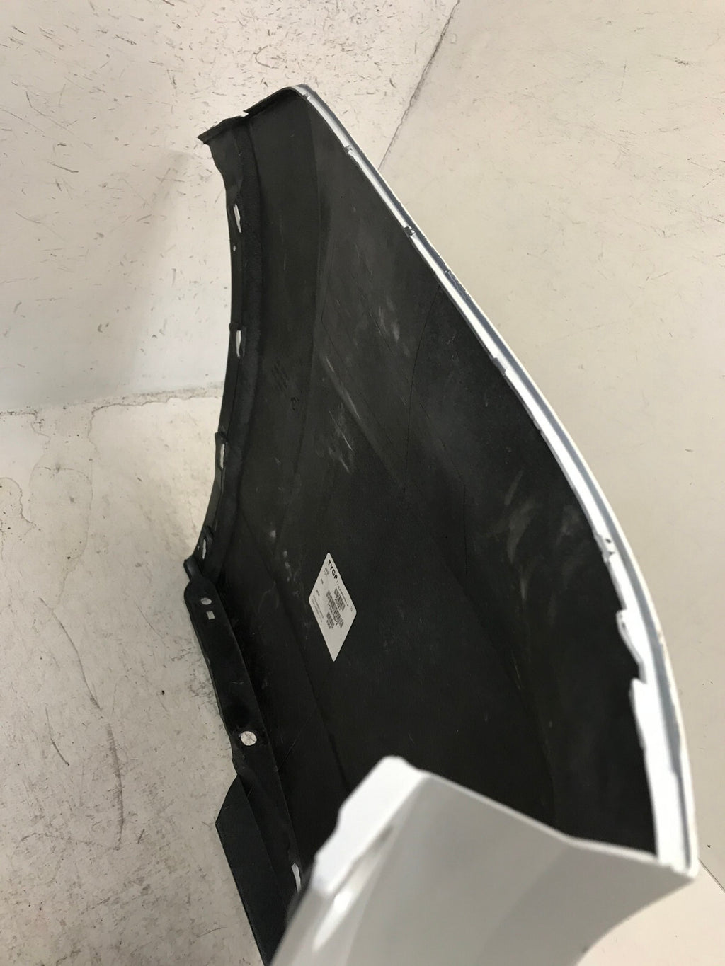 Rear Bumper Cover White 2014-2015 Toyota Highlander /XLE/LE Plus/Hybrid CAPA