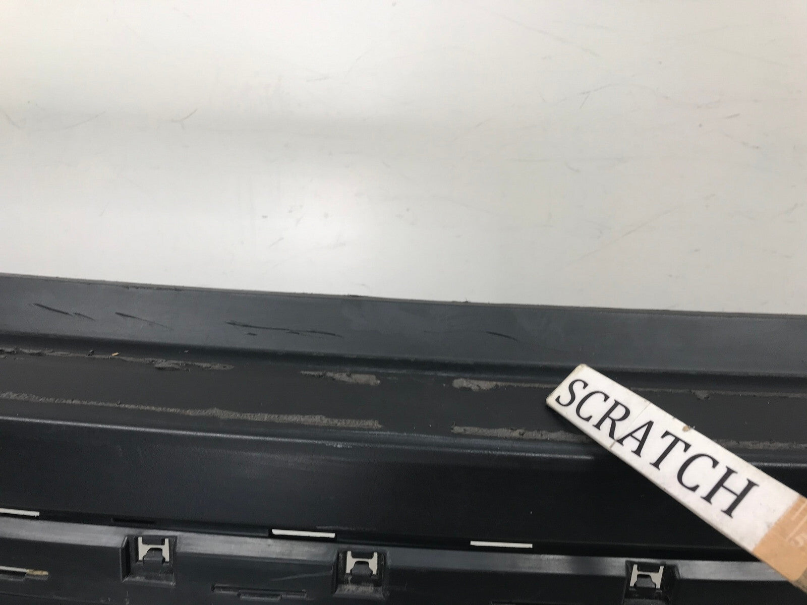 Rear Bumper Cover Black 2021-2022 Nissan Rogue Sport S/SV/SL w/Sensor Holes OEM