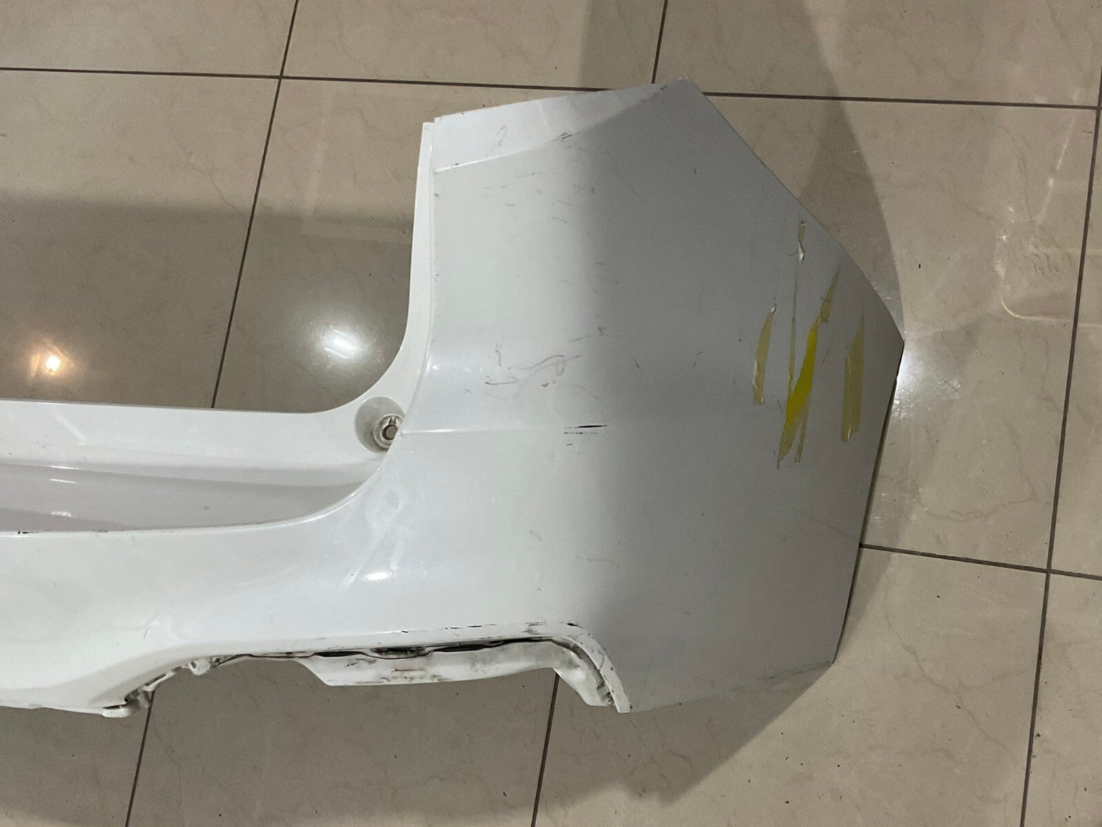 Rear Bumper Cover White Acura RDX Base Tech 2016-2018 CAPA
