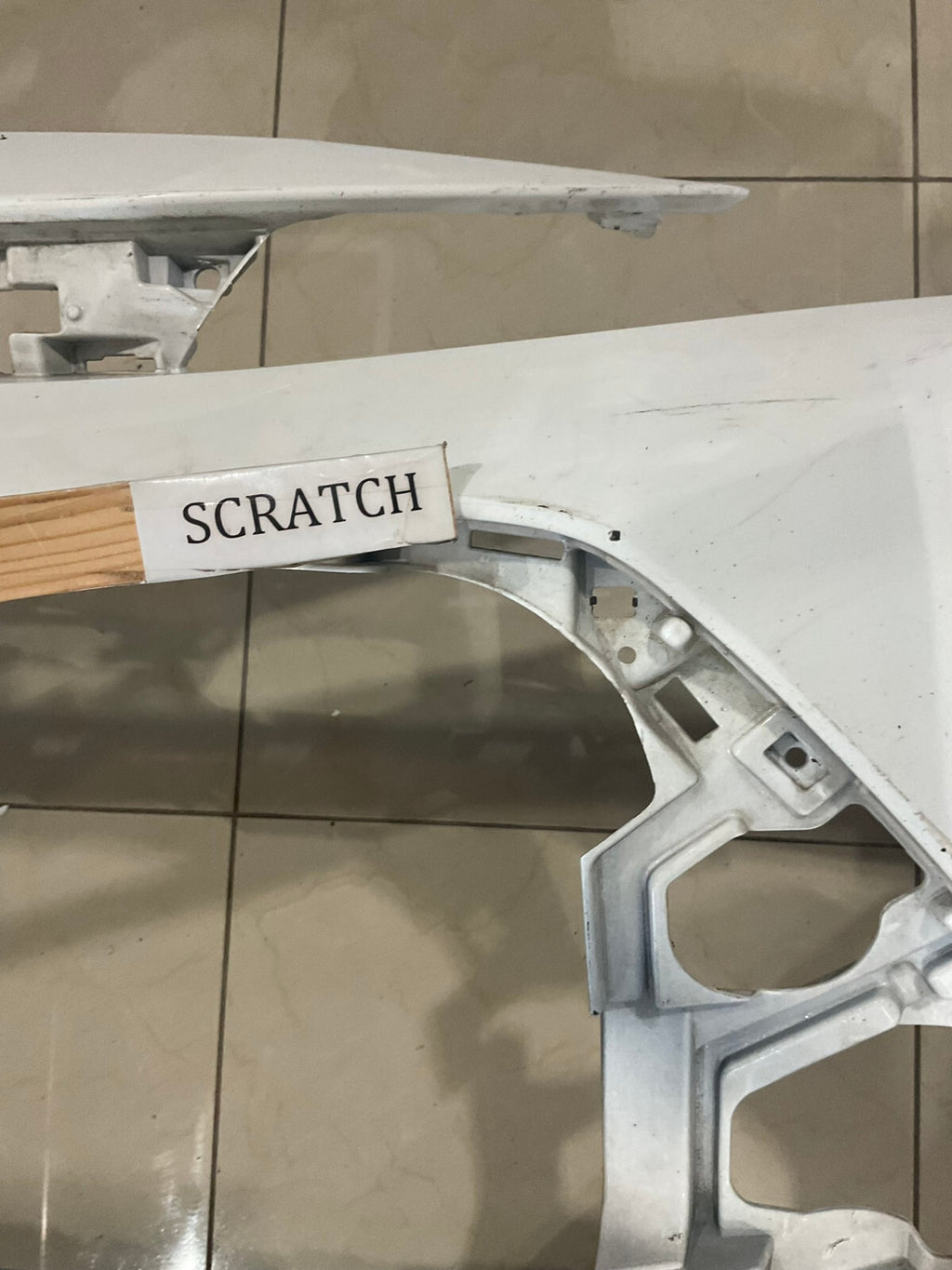 Front Bumper Cover White Toyota Corolla L/LE/XLE 2020-2021 52119-02N90 OEM