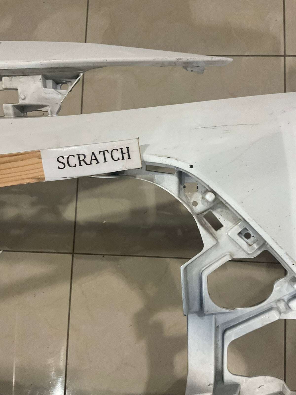 Front Bumper Cover White Toyota Corolla L/LE/XLE 2020-2021 52119-02N90 OEM
