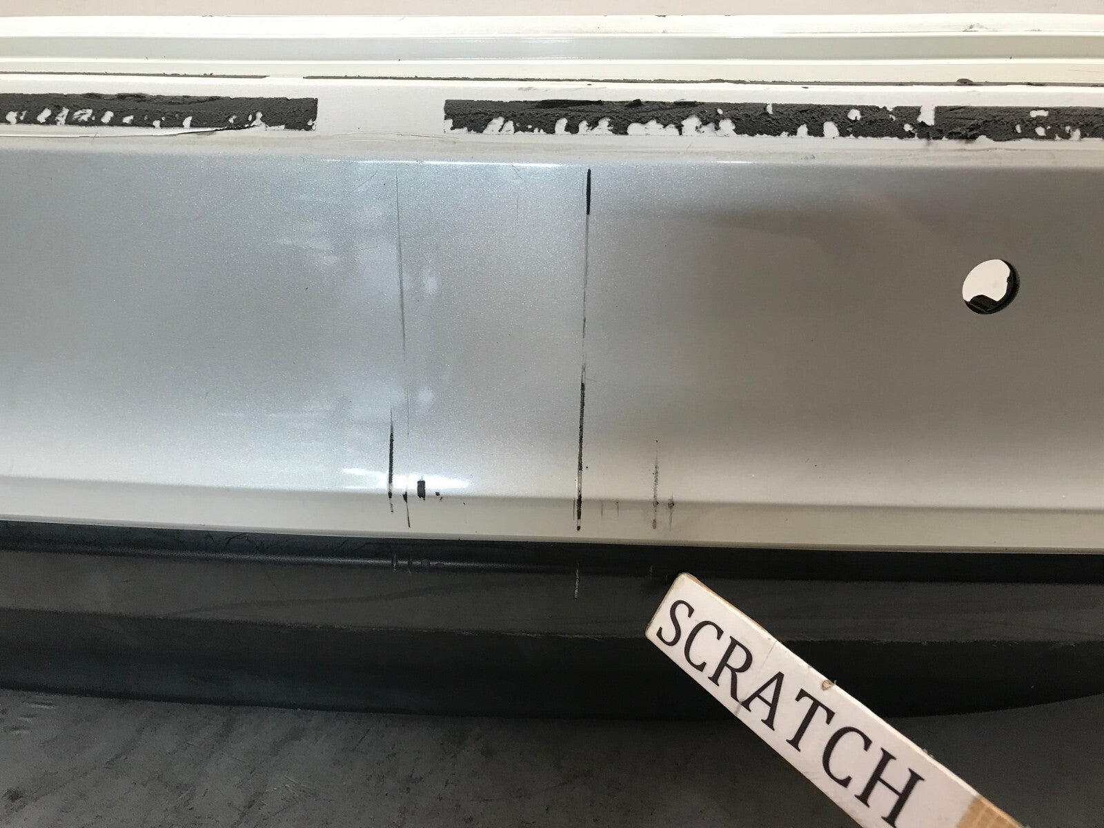 Rear Bumper Cover White 2016-2020 Infiniti QX60 Base/Hybrid 85022-9NC0H OEM