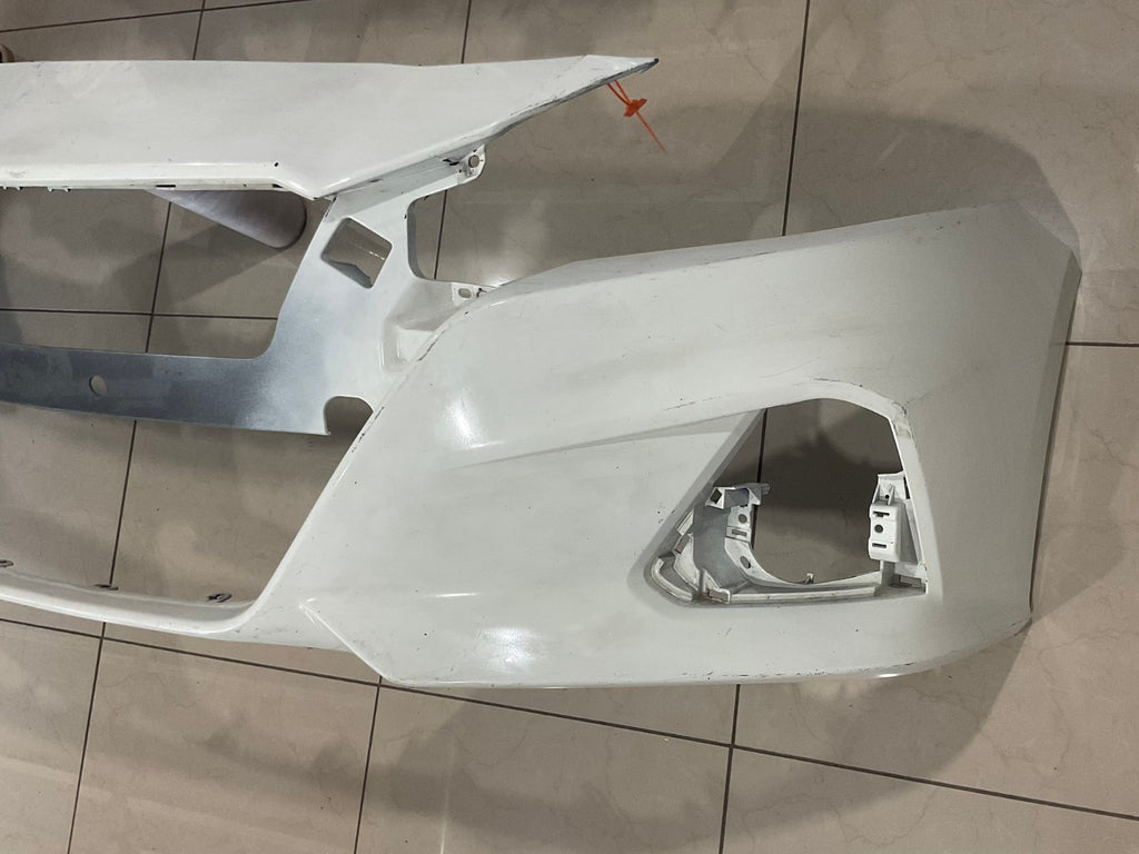 Front Bumper Cover White Nissan Altima 2019 2020 2021 62022+6CA0H OEM