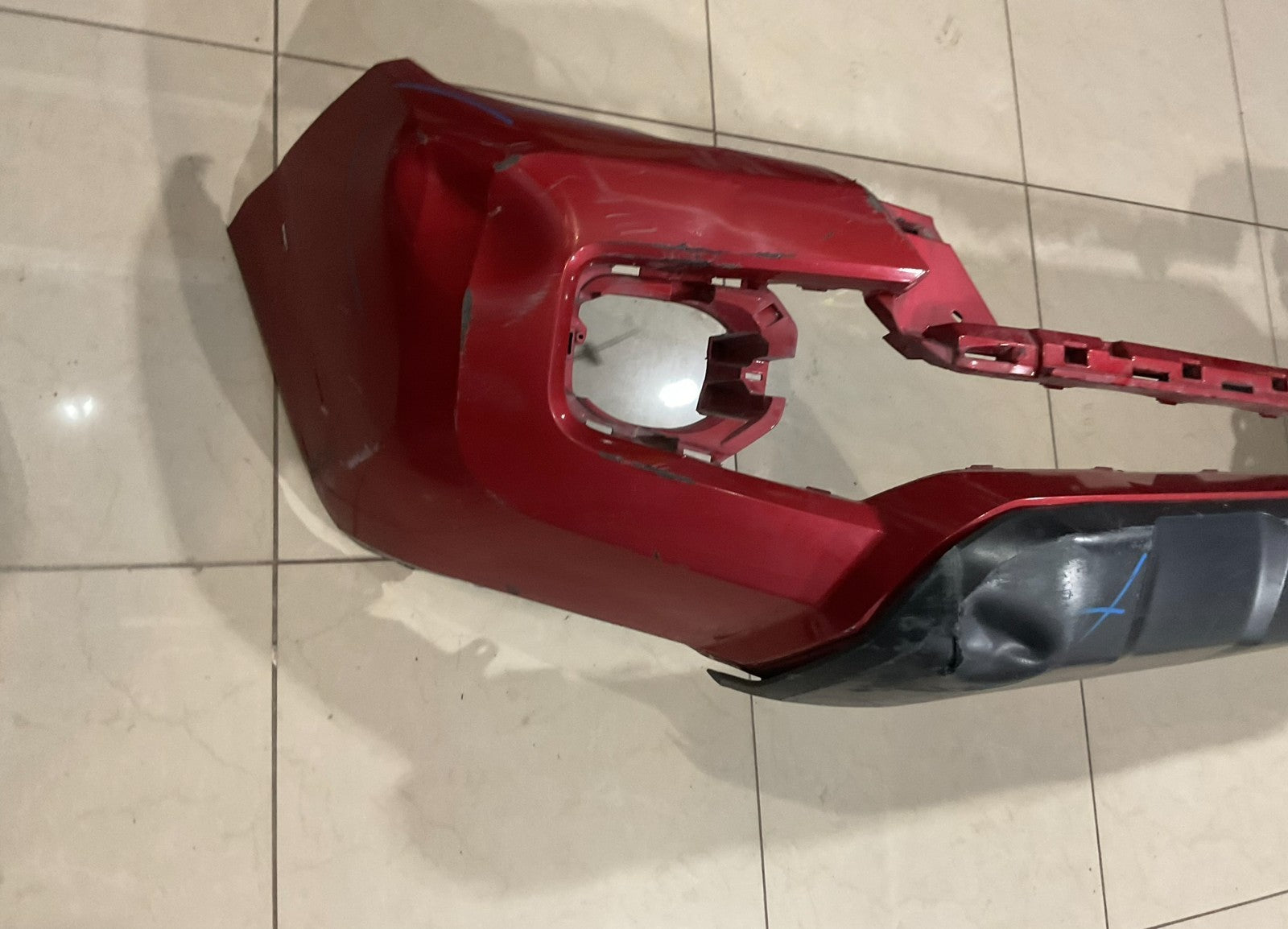 Front Bumper Cover Red 2018 2019 2020 2021 2022 Toyota Tacoma 52119+04230 OEM