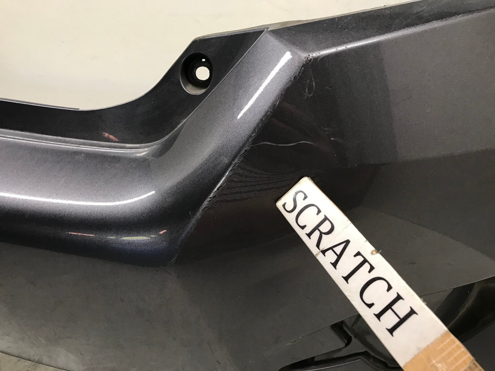 Rear Bumper Cover Gray Honda Civic Sedan EX/LX 2016-2018 71501-TBA-A010 OEM